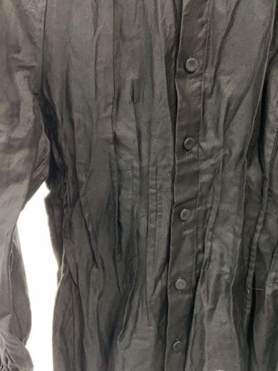 商品画像：24AW/コットンサテンモールスキンタックブラウス/FREE/コットン/BLK/黒/39-01-44-01001 7