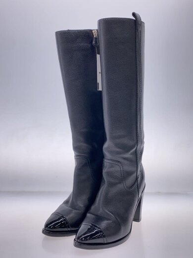 商品画像：ロングブーツ/35/BLK/ポインテッドトゥロングブーツ/22.5cm 2