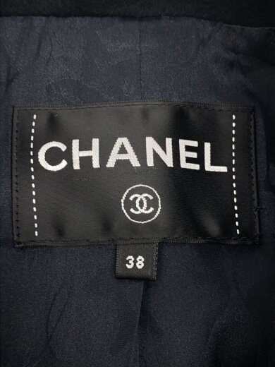 商品画像：ダブルブレストコート/38/ウール/BLK/黒/ココボタン/P57246V32758 3