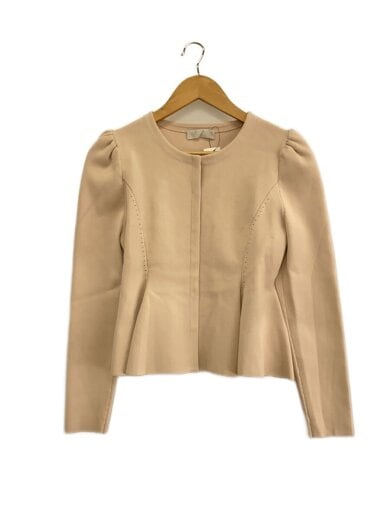 商品画像：ペプラムニットカーディガン/カーディガン(薄手)/--/--/BEG/CWNT191068 1