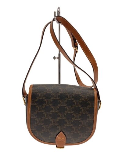 商品画像：フォルコ/ショルダーバッグ/PVC/BRW/トリオンフ 1