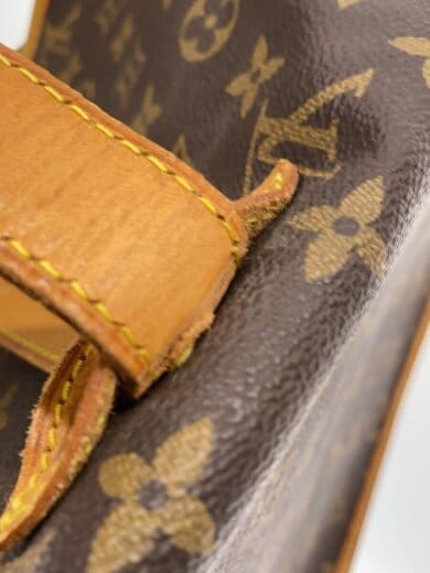 商品画像：1)ソミュール35_モノグラム・キャンバス/PVC/BRW 7