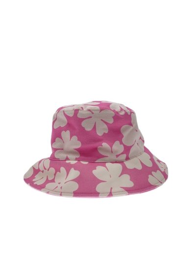 商品画像：21年/ボーラーハット/5HC196 2F5J/M/コットン/PNK/花柄/ロゴ/レディース 1