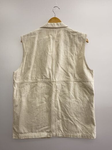 商品画像：22AW/HARLD 3B VEST/AW22-RSH04/ベスト/花/パッチ/テーラード/2/コットン/WHT 2