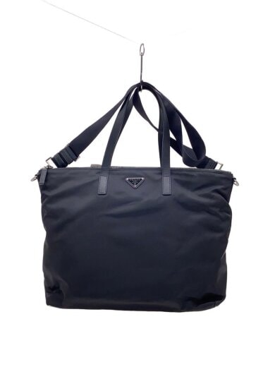 商品画像：トートバッグ/ナイロン/BLK/黒/2VG024 1