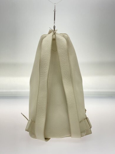 商品画像：トライアングルロゴ/リュック/バックパック/2VZ099/レザー/WHT/白 3