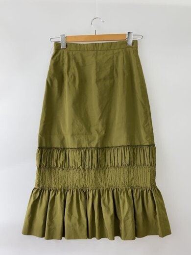 商品画像：スカート/34/ポリエステル/KHK/シャーリング 2