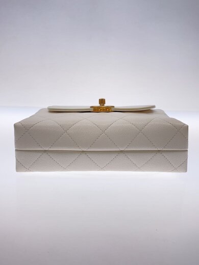 商品画像：マトラッセ 2WAY チェーンショルダー/キャビアスキン/ゴールド金具/ショルダーバッグ/レザー 4