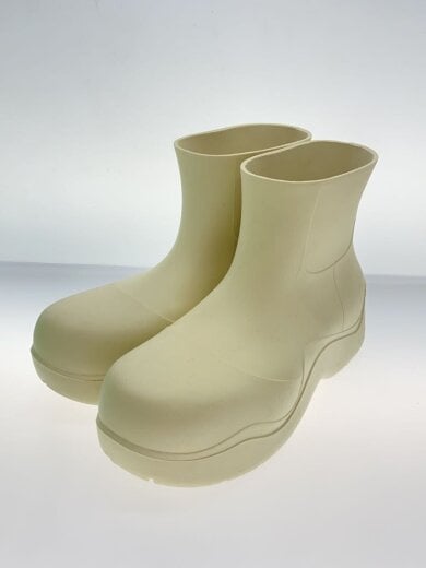 商品画像：PUDDLE ANKLE BOOT/パドルラバーアンクルブーツ/レインブーツ/厚底/ロゴ/41/CRM 2