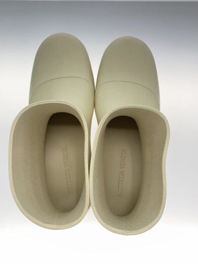 商品画像：PUDDLE ANKLE BOOT/パドルラバーアンクルブーツ/レインブーツ/厚底/ロゴ/41/CRM 3