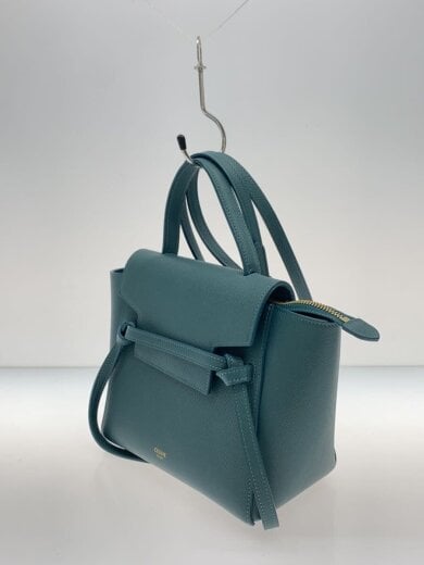 商品画像：ベルトバッグナノ/ハンドバッグ/レザー/GRN// 2