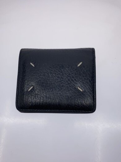 画像：Maison Margiela2つ折り財布/四つタグ/レザー/BLK/黒/メンズ//2