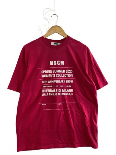 商品画像：20SS/Tシャツ/S/コットン/PNK/2842MDM273// 1