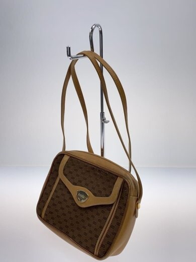 商品画像：マイクロGG/ショルダーバッグ/オールドグッチ/OLD GUCCI/キャンバス/BRW/ロゴ// 2