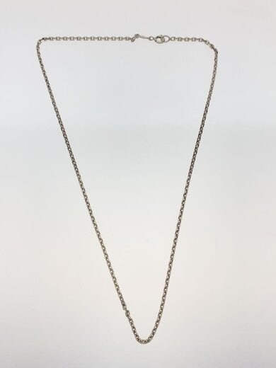商品画像：チェーンネックレス/SV925/SLV/トップ有/メンズ/刻印/ロゴ 2