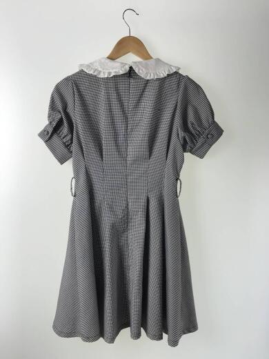 画像：Ank Rougeワンピース/M/ポリエステル/ブラック/チェック2