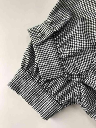 画像：Ank Rougeワンピース/M/ポリエステル/ブラック/チェック5