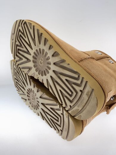 商品画像：22AW/クラシックミニ/ケーブルニットドッキング/ブーツ/25cm/BRW/スウェード/TJ-K101// 4