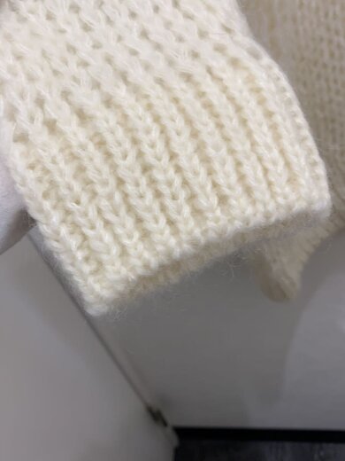 商品画像：ニット・セーター(厚手)/S/モヘア/BEG/PN-N001// 5