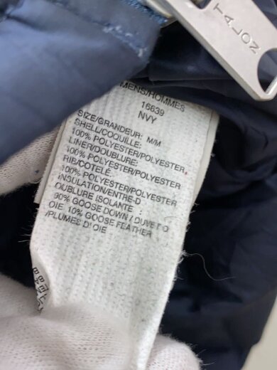 商品画像：キルティングジャケット/M/ポリエステル/NVY/16639 4