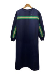 タグ付き/25SS/スウェットワンピース/長袖ワンピース/M/ポリエステル/NVY/CW-B004