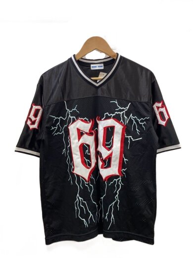 商品画像：ゲームシャツ/WOKE EDGE/カットソー/S/ポリエステル/BLK// 1