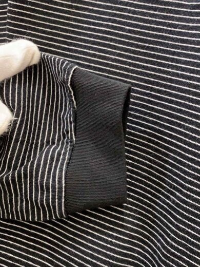 商品画像：BORDER L/S TEE/長袖Tシャツ/L/コットン/BLK/ボーダー/SS22BRENCT05AM// 5