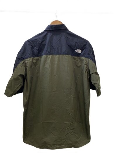 商品画像：S/S Nuptse Shirt/半袖シャツ/L/ナイロン/KHK/NR22331 2