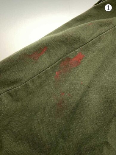 商品画像：70s/ジャングルファティーグ/4th/ミリタリージャケット/M/コットン/GRN 6