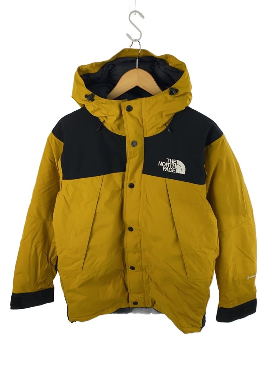 THE NORTH FACE / MOUNTAIN DOWN JACKET/ダウンジャケット/S/ゴアテックス/YLW/ND91930