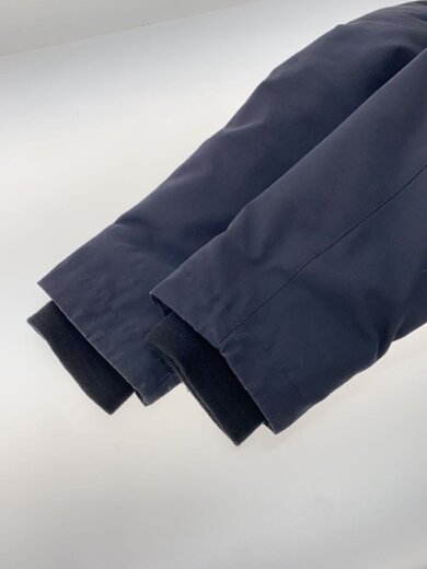 画像：CANADA GOOSEロングダウンジャケット/S/ナイロン/BLK/3037JL5