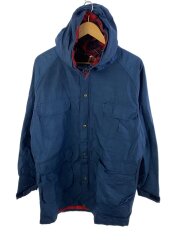 70s/USA製/マウンテンパーカ/L/ナイロン/BLU