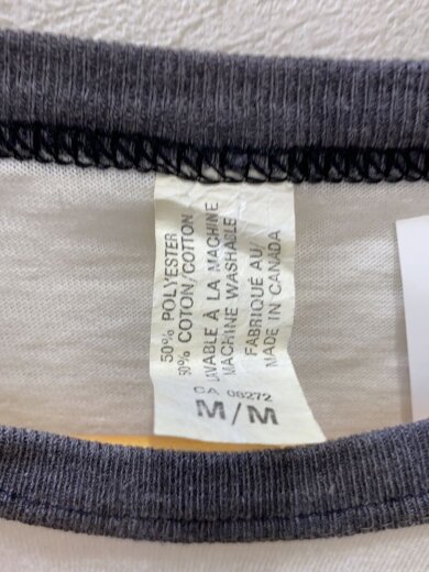 商品画像：80s～/boy george/7分袖カットソー/M/ポリエステル/WHT// 3