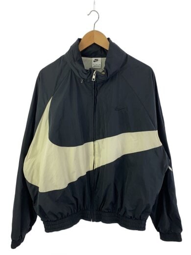 商品画像：SWOOSH WOVEN JACKET/ナイロンジャケット/XXL/ポリエステル/BLK/FB7878-010 1