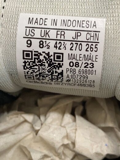 商品画像：ローカットスニーカー_ID7299/27cm/BLK/スウェード 5