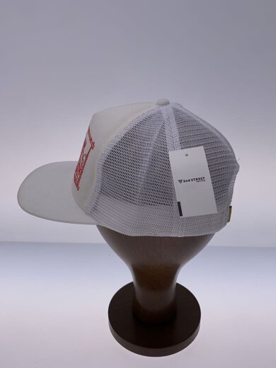 商品画像：メッシュキャップ/--/ポリエステル/WHT/無地/メンズ 2