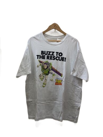 商品画像：×TOYSTORY/バズライトイヤー/カプセルコレクション/Tシャツ/XL/コットン/WHT/プリン 1
