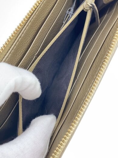 商品画像：長財布/レザー/GLD/レディース/332747 5