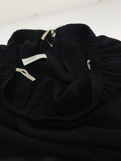 商品画像：MODELE DEPOSE/スカート/40/シルク/BLK/無地/2g92/3841 3