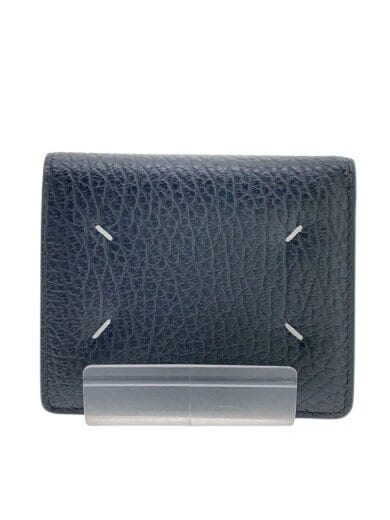 商品画像：2つ折り財布/レザー/BLK/無地/メンズ/S56UI0140 P4455 1