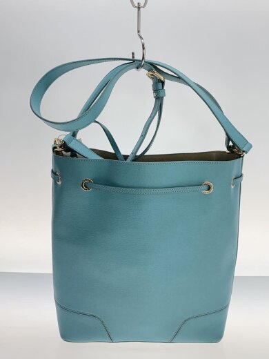 商品画像：2WAY/汚れ有/ショルダーバッグ/レザー/BLU/無地 3