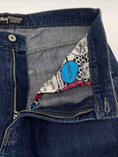 商品画像：ストレートパンツ/34/コットン/IDG/無地/0548-22-7366 3