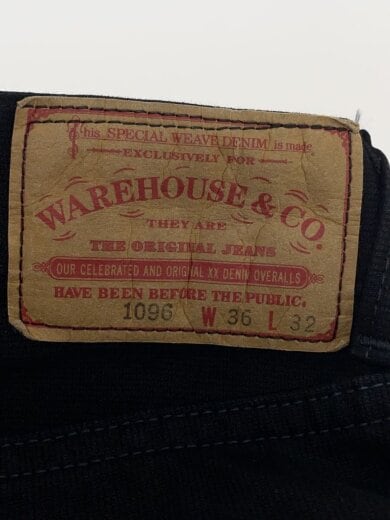 画像：WAREHOUSEピケパンツ/ボトム/36/--/BLK/10964