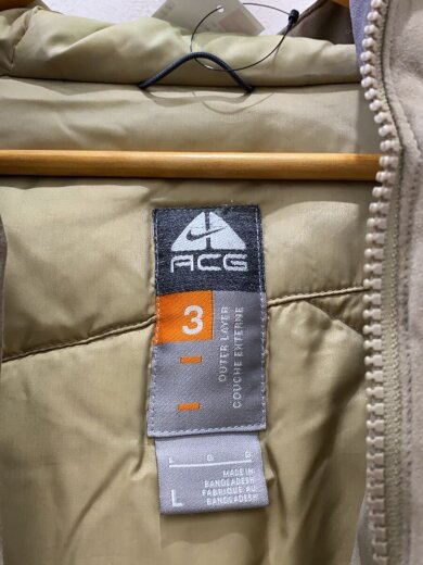 商品画像：フェイクスウェード/ダウンジャケット/L/ポリエステル/BEG/H6YNG 3