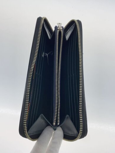 商品画像：長財布/レザー/BLK/メンズ 4