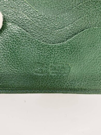 商品画像：2つ折り財布/レザー/GRN/メンズ 3