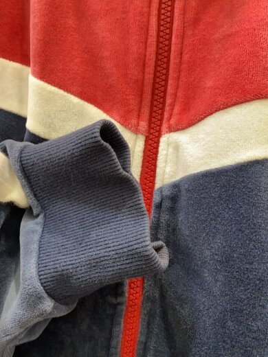 商品画像：00s/ジャケット/XL/ベロア/NVY/無地 5