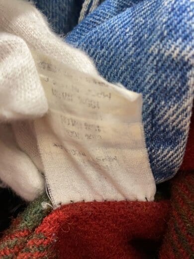 商品画像：70-80s/ハンティングジャケット/襟切替/ライナー付属/カバーオール/--/デニム/IDG 4