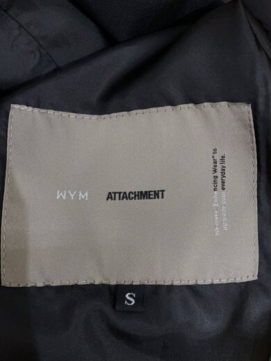 商品画像：NO COLLAR ZIP BLOUSON/ジャケット/S/ポリエステル/GRY/AB03-282 3