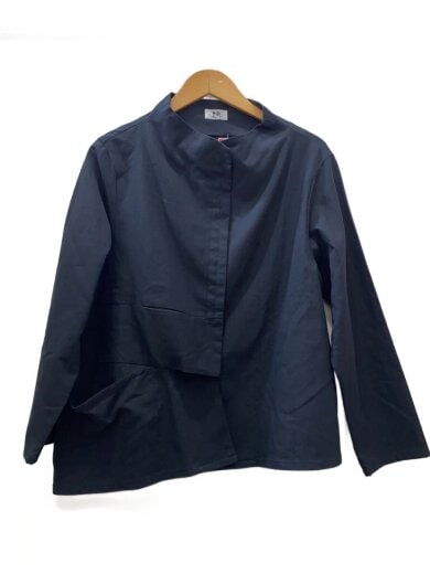 商品画像：ジャケット/40/コットン/BLK/無地 1